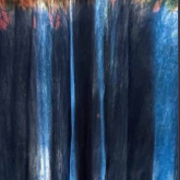 (NWOT) India Boutique “One Size” Multi-Colored Scarf Dress - Picture 3 of 5